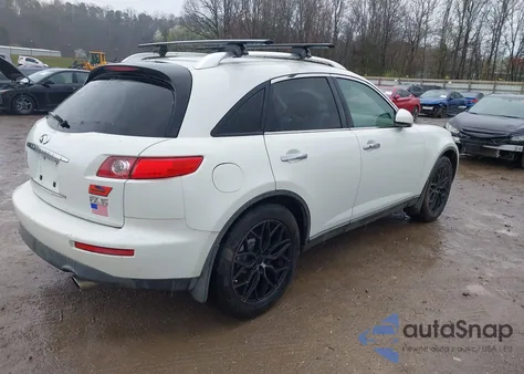 2004 Infiniti Fx35 z USA, uszkodzony, nr VIN JNRAS08U34X109183